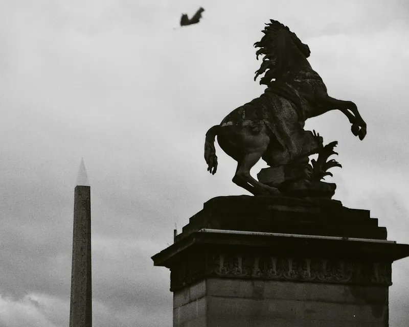 Paris, France / October, 2023 - one day in Paris